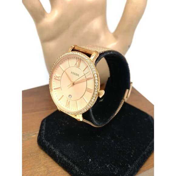 Fossil Women\'s Watch ES4628 Jacqueline Quartz Rose Gold Stainless Steel 36mm main image 9
